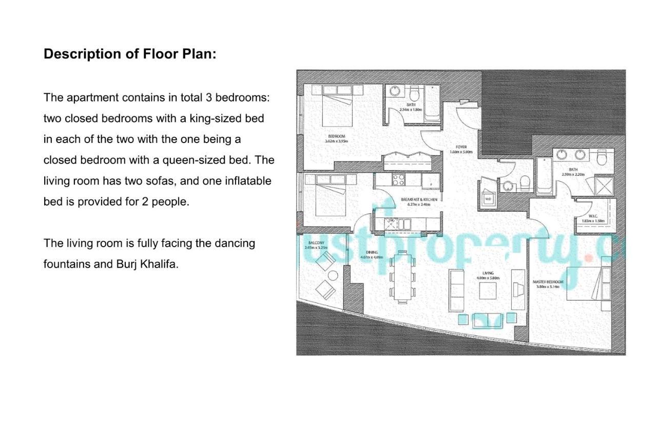 Elite Royal Apartment - Full Burj Khalifa & Fountain View - Premium ดูไบ ภายนอก รูปภาพ